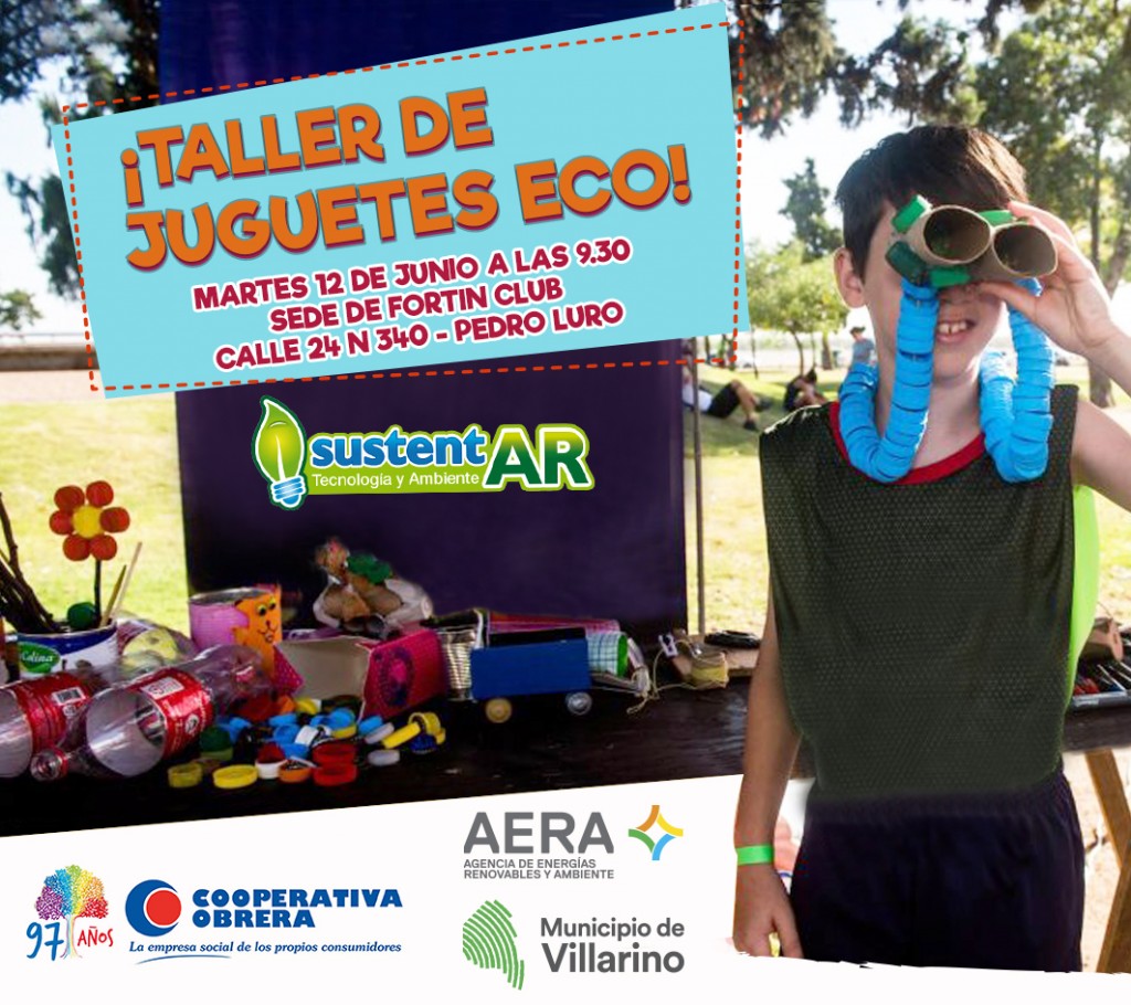 Placa Taller de Juguetes Pedro Luro