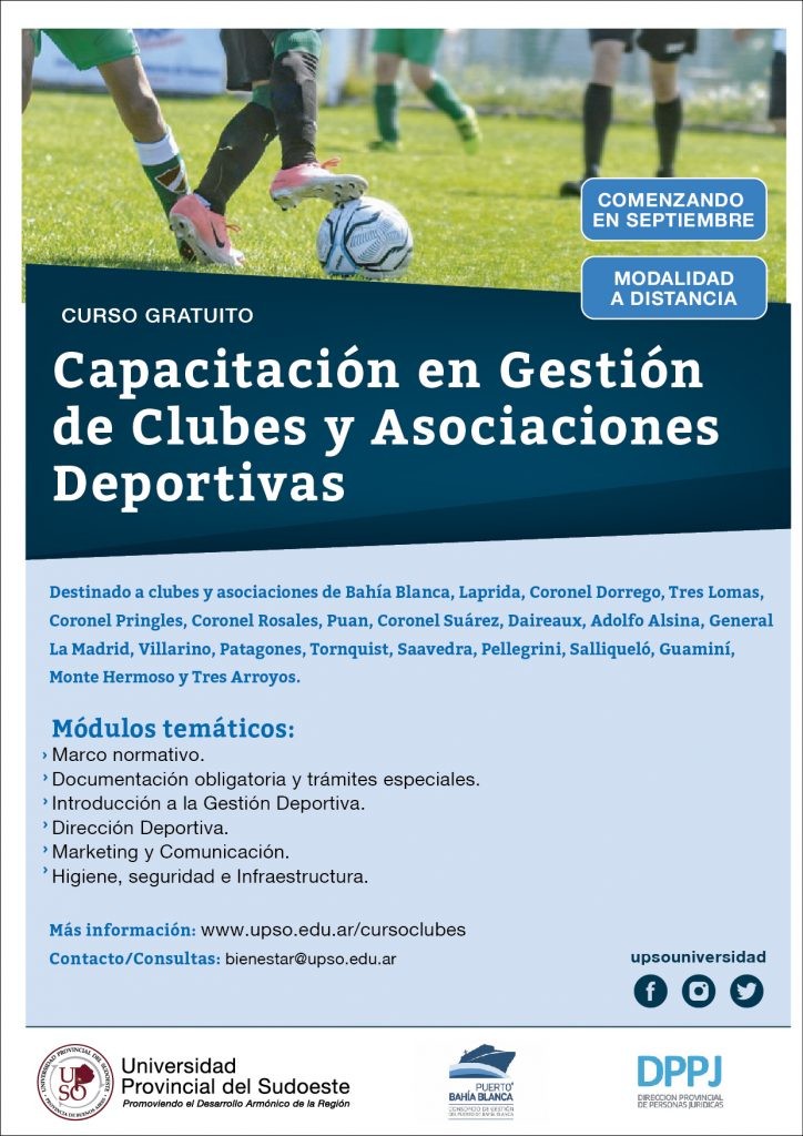 capacitacion UPSO deportes