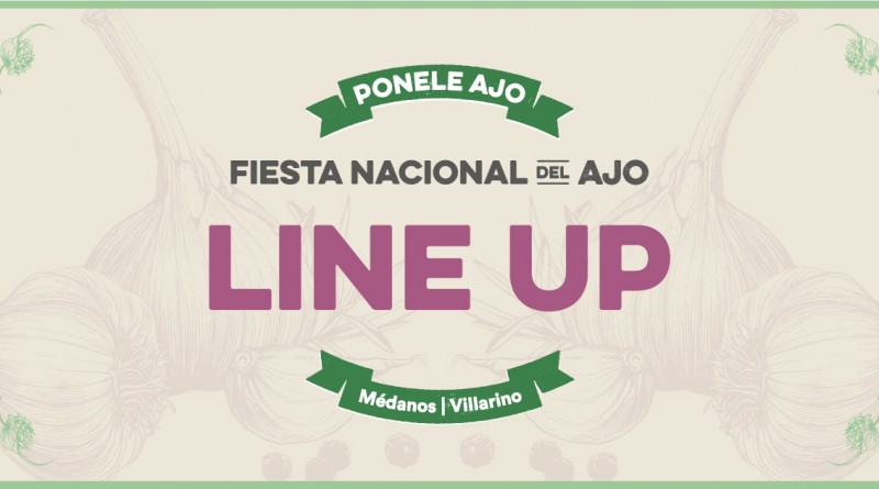 Line Up Fiesta del Ajo web