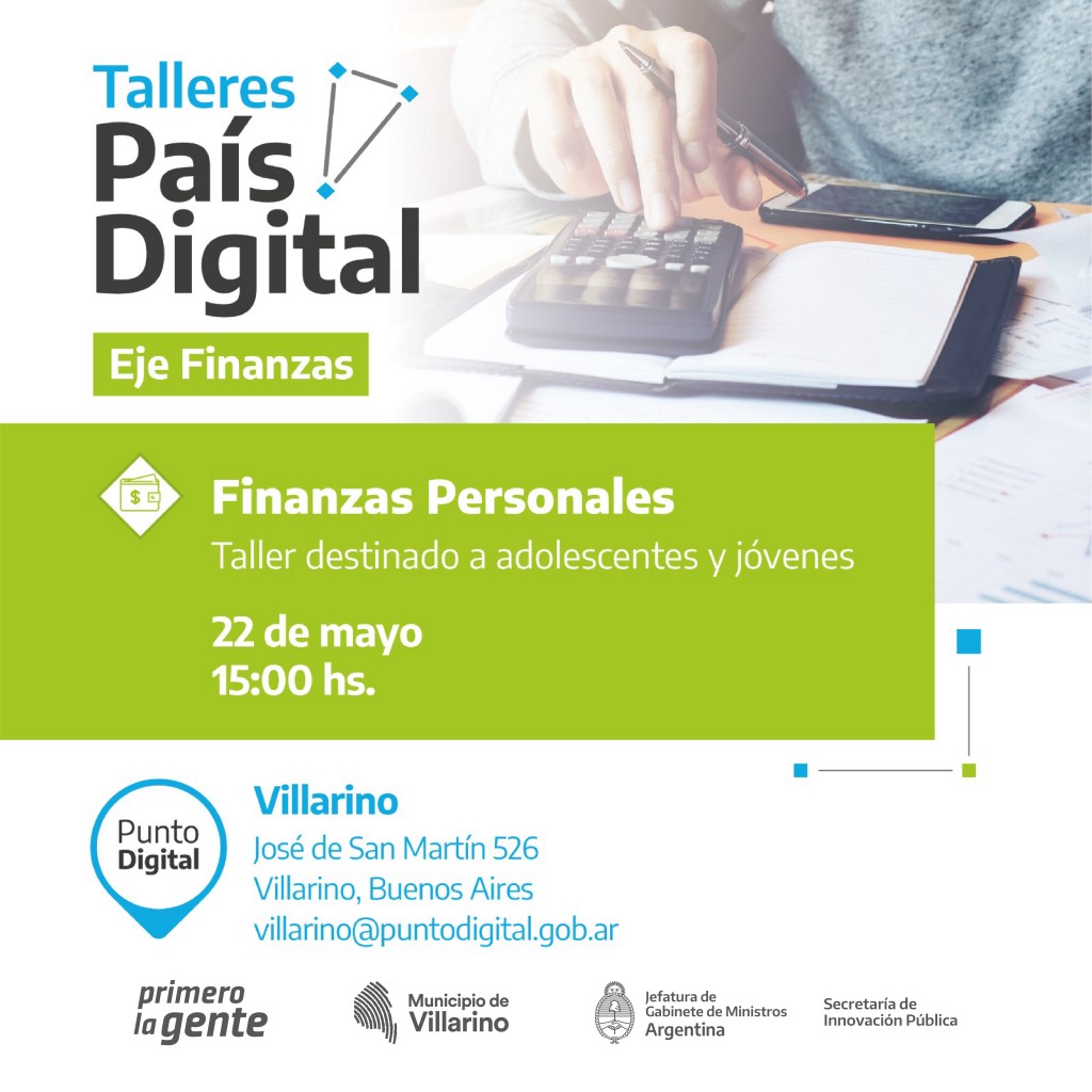 Placas Taller - Finanzas Personales - Punto Digital