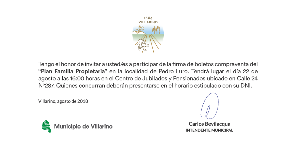 Invitación Boleto Compra Venta