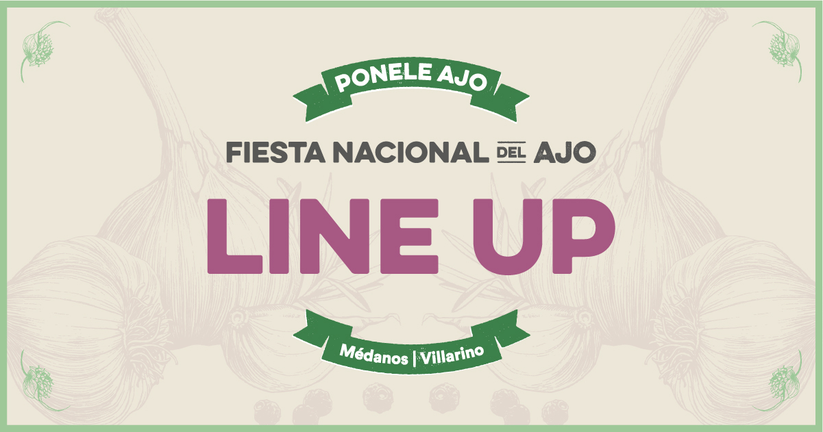 Line Up Fiesta del Ajo web
