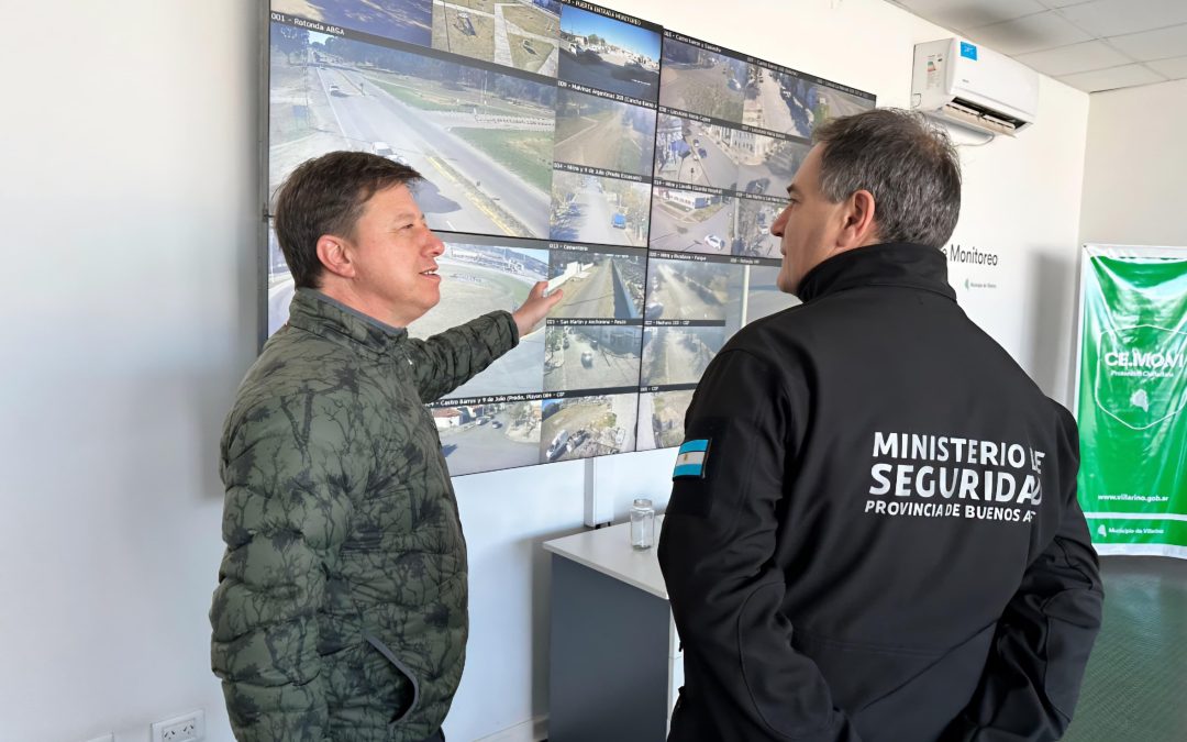 El ministro de Seguridad de la Provincia se reunió con el intendente Bevilacqua y destacó los trabajos que se llevan adelante en Villarino para el cuidado de los vecinos