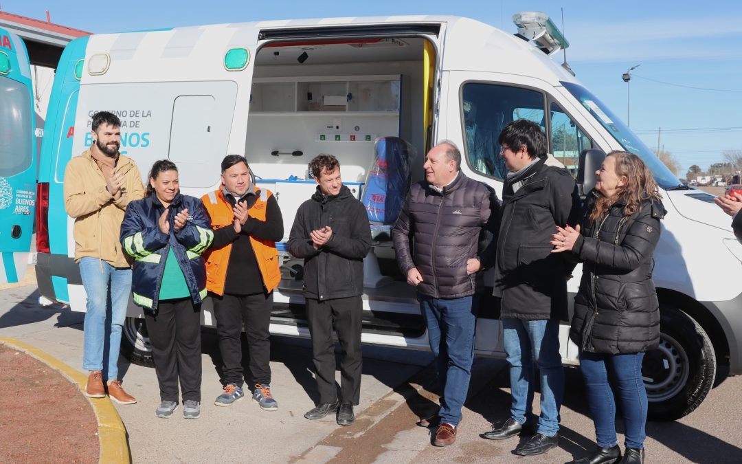 Villarino suma una nueva ambulancia