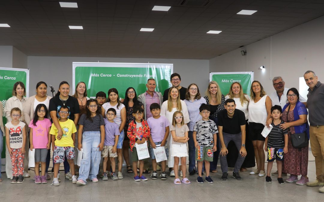 Se entregaron los lentes del programa «Ver para aprender»